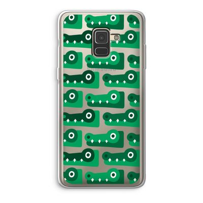 Crocs: Samsung Galaxy A8 (2018) Transparant Hoesje