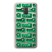 Crocs: Samsung Galaxy A8 (2018) Transparant Hoesje Crocs: Samsung Galaxy A8 (2018) Transparant Hoesje