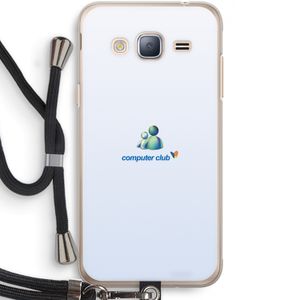 MSN: Samsung Galaxy J3 (2016) Transparant Hoesje met koord