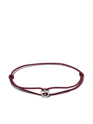Le Gramme bracelet à design de cordes - Argent
