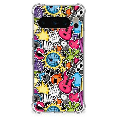 Google Pixel 8 Pro Anti Shock Bumper Case Punk Rock Google Pixel 8 Pro Anti Shock Bumper Case Punk Rock