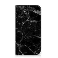 iPhone 15 Pro | Standcase | Marmer Zwart - Origineel Cadeau Vader