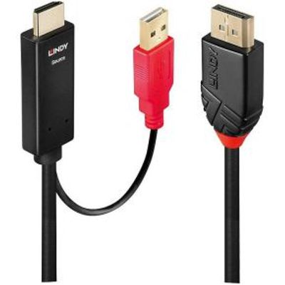 Lindy 41426 2m, HDMI - DisplayPort Cable