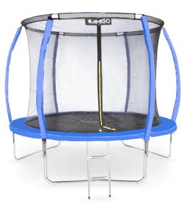 AMIGO trampoline Basic met veiligheidsnet en ladder 305 cm blauw