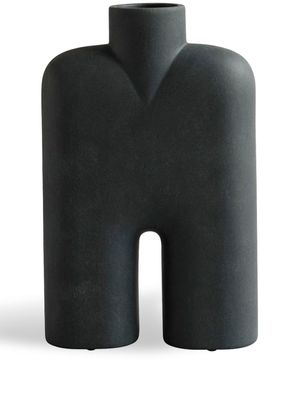 101 Copenhagen grand vase Cobra Hexa - Noir
