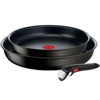 Pannenset Tefal INGENIO UNLIMITED Zwart