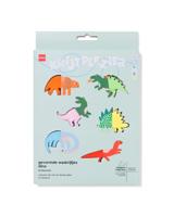 HEMA Gevormde waskrijtjes dino - 6 stuks