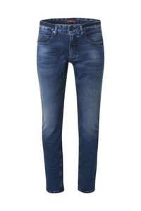 No Excess Tapered Fit Jeans blauw, Effen