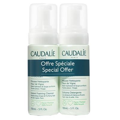 Caudalie Vinoclean Mousse nettoyante duo 2x 150ml
