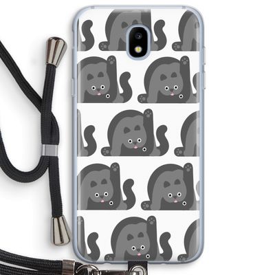 Cats: Samsung Galaxy J5 (2017) Transparant Hoesje met koord