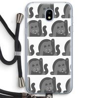Cats: Samsung Galaxy J5 (2017) Transparant Hoesje met koord