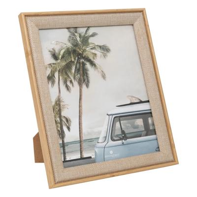 Atmosphera Fotolijstje - voor 20 x 25 cm foto - beige - mdf/glas - ornament frame 24.5 x 29.5 cm Atmosphera Fotolijstje - voor 20 x 25 cm foto - beige - mdf/glas - ornament frame 24.5 x 29.5 cm