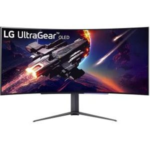 LG 45GR95QE 45 UltraGear Curved OLED monitor