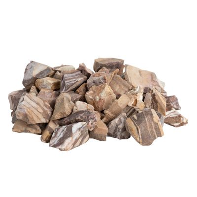 Ruwe Edelsteen Zebra Jaspis - 1000 gram