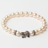 Lancaster JLA-BR-FROG-4-WH 16 mm Dames armband