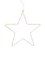 HEMA Ster 28.5x28cm met 30 LED lampjes (wit)