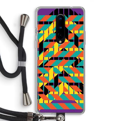 Skew Bee 2: OnePlus 8 Transparant Hoesje met koord