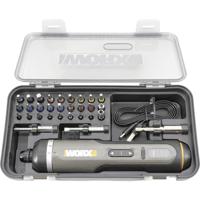 Worx WX242 Accu-schroefmachine 4 V 2.0 Ah Li-ion Incl. koffer