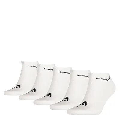 5-paar sneaker sokken - Korte katoenen enkelsokken - Multipack