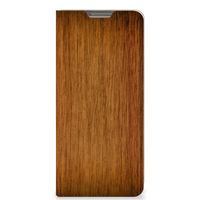 OPPO Find X5 Book Wallet Case Donker Hout