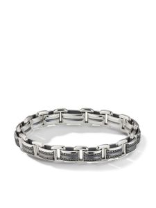 David Yurman bracelet Beveled 7.5mm orné de diamants - Argent