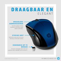 HP muis WIRELESS MOUSE 220 LUMIERE BLUE - thumbnail