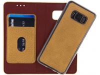 Mobilize Mobilize Detachable Wallet Book Case Samsung Galaxy S8 Terracotta with Copper Closing