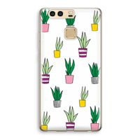 Sanseveria: Huawei P9 Transparant Hoesje