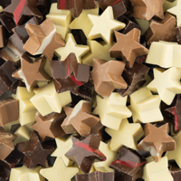 Kerststerren gemengd 300 gram