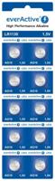 10 x alkalinebatterij mini everActive AG10 G10 LR1130 LR54