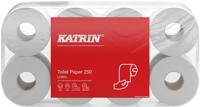 Katrin toiletpapier, 3-laags, 250 vel per rol, pak van 8 rollen Katrin toiletpapier, 3-laags, 250 vel per rol, pak van 8 rollen