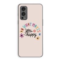 Happy days: OnePlus Nord 2 5G Transparant Hoesje
