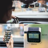 TrueCam H25 Dashcam met GPS Kijkhoek horizontaal (max.): 50 ° Gegevensweergave in video, G-sensor, WDR, Videoloop, Automatische start, GPS met radarherkenning, - thumbnail