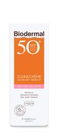 Zonnecreme gezicht gevoelige huid SPF50+