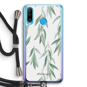 Branch up your life: Huawei P30 Lite Transparant Hoesje met koord