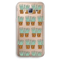 Sansevieria: Samsung Galaxy J3 (2016) Transparant Hoesje