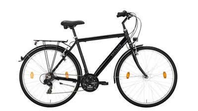 EXCELSIOR trekkingfiets "road cruiser 21 alu nd" (#1) bike excels.road cruis.21 alu nd 28/55 21sp black
