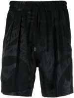 TOM FORD short à imprimé végétal - Noir