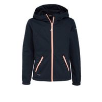 Icepeak kids outdoor softshell jas donkerblauw - thumbnail