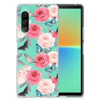 Sony Xperia 10 V | TPU Case | Butterfly Roses