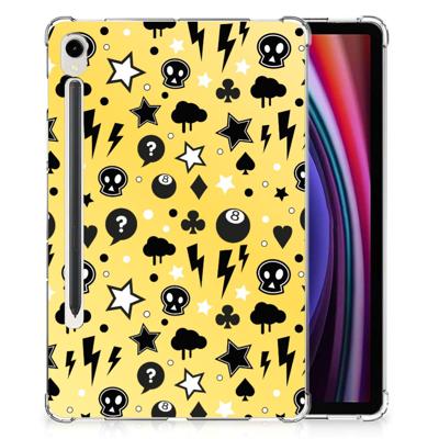 Tablet BackCover Samsung Galaxy Tab S9 Punk Geel