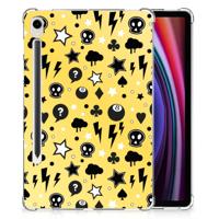 Tablet BackCover Samsung Galaxy Tab S9 Punk Geel