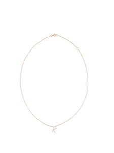 ALINKA collier K en or 18ct et diamants - Métallisé