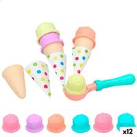 Eten speelgoedset Colorbaby IJs 17 Onderdelen (12 Stuks)