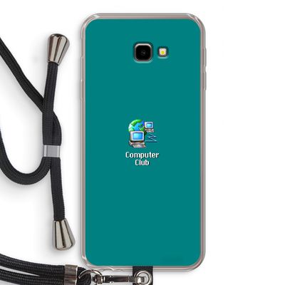 Win98: Samsung Galaxy J4 Plus Transparant Hoesje met koord