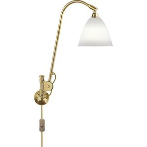 Gubi Bestlite BL6 16 Wandlamp - Messing & Porselein