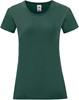 Fruit Of The Loom F131 Ladies´ Iconic T - Forest Green - XS