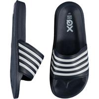 XQ Badslippers Dames Gestreept Navy/Wit-40 XQ Badslippers Dames Gestreept Navy/Wit-40
