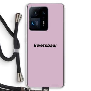 kwetsbaar: Xiaomi Mi Mix 4 Transparant Hoesje met koord