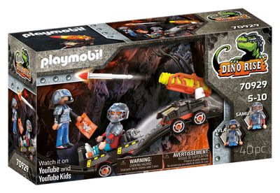 Playmobil® Dino Rise 70929 dino mine raket kart